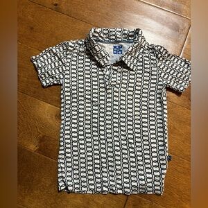Kickee pant shirt boys size 5 short sleeve